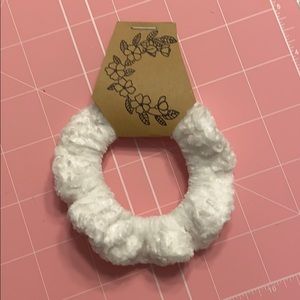 Velvet scrunchie